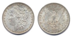 USA 1884 'O', 1 Dollar - Morgan-Dollar, Prägebuchstabe 'O' - New ...
