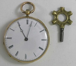 Taschenuhr, offene Taschenuhr (ca.1890), mit 2 rückseitigen Deckeln, ...