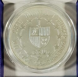 Andorra 1993, 50 Diners - 1. Tag des Volksentscheides für die ...