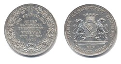 Bremen 1871, Taler - Zur Erinnerung an den glorreichen erkämpften ...