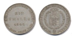 Hessen 1842, Taler - Wilhelm II und Friedrich Wilhelm, Kratzer und ...