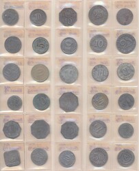 Deutsches Städtenotgeld meist 1918, umfangreiche, sehr schön ...