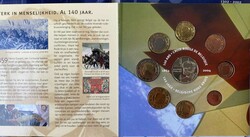 BeNeLux 2002-2003, sechs Kursmünzen-Kombi-Sätze, mit Umlaufmünzen ...