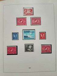 DDR 1949-1969, postfrische, komplette Ländersammlung, zusätzlich ...