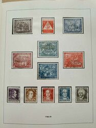 DDR 1949-1966, gestempelte komplette Ländersammlung, zusätzlich ...