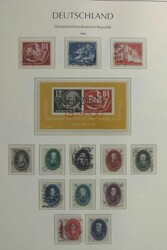 DDR 1949-1969, gestempelte komplette Ländersammlung, sauber im ...