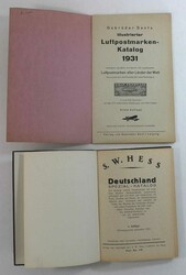 Literatur, 4 Hefte/Büchlein: 'Friedemann's Briefmarken-Preisbuch ...