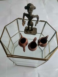 Flohmarkt-Posten 'Urlaubsmitbringsel/Memorabilien, 5 kleine alte ...