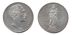Bayern 1855, Doppelgulden/Mariengulden - Maximilian II, kl. ...