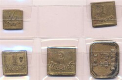 Großbritannien 1840, Serie von 5 original victorianischen ...