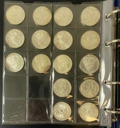 Bundesrepublik 1987 - 2000, 10 DM-Sondermünzen-Sammlung in ...