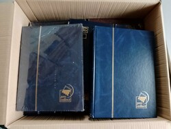 Zubehör-Posten, Umzugskiste mit Ringbindern und anderen Alben, ...