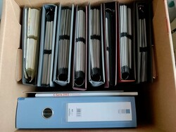 Telefonkarten, Karton mit 9 Alben und einem Leitzordner mit ...