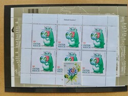 Österreich 2012-2017, postfrischer Abo-Posten auf den ...