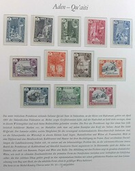 Motiv 'Blick in die Welt A', die bekannte Bork-Sammlung mit Sätze ...