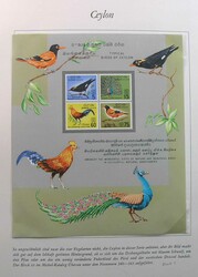 Motiv 'Blick in die Welt C-G', die bekannte Bork-Sammlung mit Sätze ...