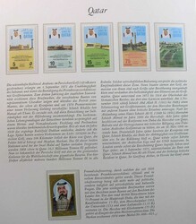 Motiv 'Blick in die Welt Q-S', die bekannte Bork-Sammlung mit Sätze ...