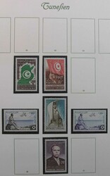 Tunesien 1960-1967, postfrische Abo-Sammlungen, sauber im Borek-Album ...