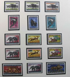 Ruanda 1960-1967, postfrische Abo-Sammlungen, sauber im Borek-Album ...