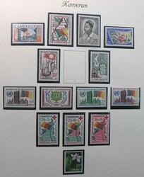 Kamerun 1960-1967, postfrische Abo-Sammlungen, sauber im Borek-Album ...