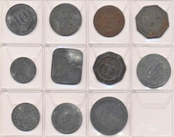Deutsches Notgeld, Posten von 11 Städtenotgeldmünzen, alle Stücke ...