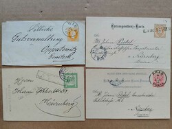 Österreich 1874-1934, kleiner Karton mit Ganzsachen, ungebraucht und ...