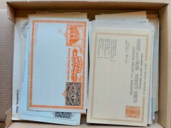 Briefe-Posten, kleiner Karton mit Ganzsachen (1875-1938) von Europa ...