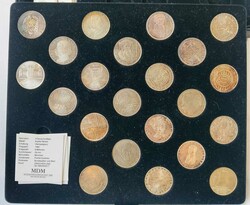 Bundesrepublik 1966-1986, 5 DM-Sondermünzen-Sammlung von Leibniz bis ...