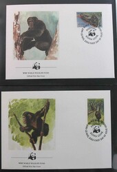 Motiv 'Tiere', WWF-Sammlung, mit 21 Tier-Themen, postfrisch, ...