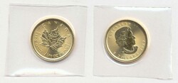 Kanada 2020, 5 Dollars - Maple Leaf, 1/10 oz 999er-Gold, Gewicht 3,11 ...