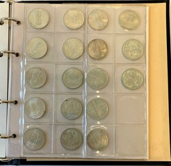 Bundesrepublik 1970 - 1979, 5 DM- Sonder- und Kursmünzensammlung ...