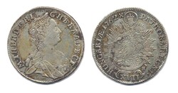 Österreich Ungarn 1762 KB, 17 Kreuzer - Maria Theresia, 542er Silber ...