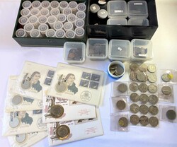 Bundesrepublik 1950-1986, Münz-Posten von Kurs-, Klein-und ...