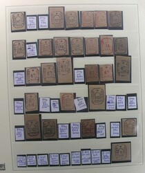 Weissrussland 1991-1992, kleine Sammlung der provisorischen ...