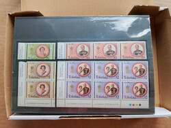 Tokelau, 163 verschiedene Plate-Blocks (nur komplette Ausgaben), fast ...