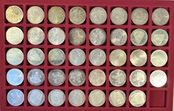 Bundesrepublik 1972 -1990, 10 DM-Sondermünzen-Dublettensammlung, ...