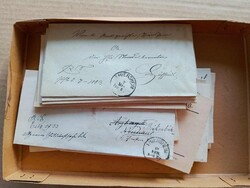 Briefe-Posten, ein Kästchen mit Vorphilatelie, Dienstbriefen, ...