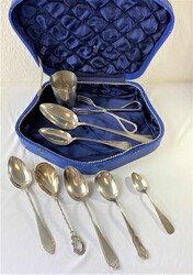 Antik-Silber-Konvolut, Konvolut von 7 verschiedenen antiken ...