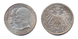 Hessen 1904 (A), 2 Mark - 400.Geburtstag Philipps des Großmütigen, ...