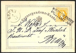4745070: Austria 1863/64 Issue - Postal stationery