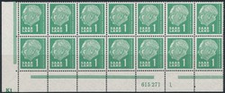 10350030: Saarland (Bundesrepublik) - Bogenränder / Ecken