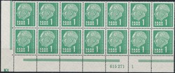 10350030: Saarland (Bundesrepublik) - Bogenränder / Ecken