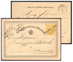 4745070: Österreich Ausgabe 1863/64 - Ganzsachen