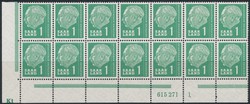 10350030: Saarland (Bundesrepublik) - Bogenränder / Ecken