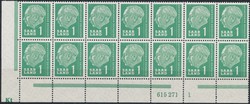 10350030: Saarland (Bundesrepublik) - Bogenränder / Ecken