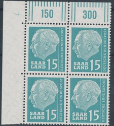 10350030: 薩爾蘭 1957-1959 - Sheet margins / corners