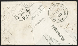 4029: Konföderierte Staaten Postmaster Ausgaben