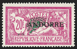 1670: アンドラ・フランス郵便