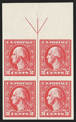 6605090: USA 1908-15 Washington-Franklin Ausgabe