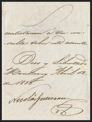 (Mexican Period) Gobierno Politico De La Alta California. Clear ...